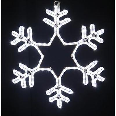 Светодиодное панно «Снежинка», 40 × 40 × 5 см, 15 Вт, 220 В