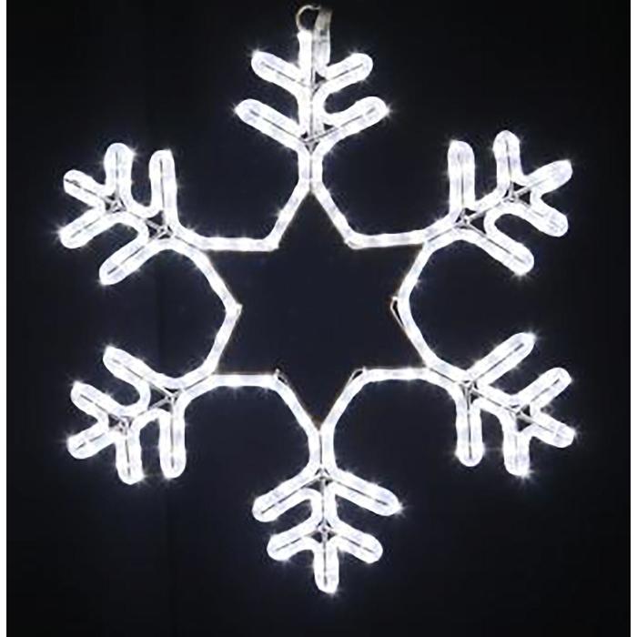 Светодиодное панно «Снежинка», 40 × 40 × 5 см, 15 Вт, 220 В - Фото 1