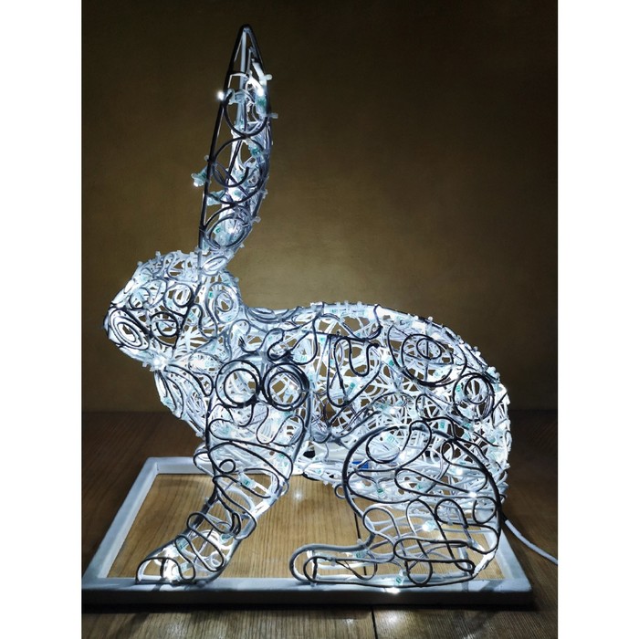 Светодиодная фигура «Заяц», 30 × 60 × 30 см, 35 Вт, 220 В - Фото 1