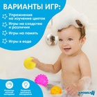 Тактильные мячики с пищалкой «Голубая ёлочка», 6 шт., Крошка Я - Фото 4