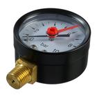 Манометр CTM, радиальный, Дк 50 мм, 1 МПа, наружная резьба 1/4" - Фото 1