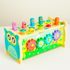 Логический центр 4 в 1 «Рыбалка, стучалка, металлофон, крутилка» 12.5×12.5×24.5 см - Фото 3
