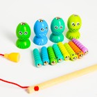 Логический центр 4 в 1 «Рыбалка, стучалка, металлофон, крутилка» 12.5×12.5×24.5 см - Фото 7