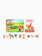 Развивающая игра на липучках «Изучаем мир домашних животных», методика Домана, с обучающими карточками по методике Глена Домана - Фото 9