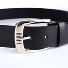 Ремень мужской, ширина 3.6 см, винт, пряжка металл, чёрный - Фото 5