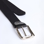 Ремень мужской, ширина 3.6 см, винт, пряжка металл, чёрный - Фото 7