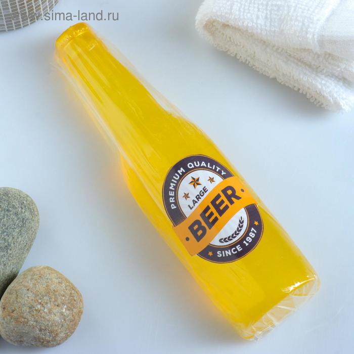Фигурное мыло "ПИВО. Бутылка 2Д" 115 г - Фото 1