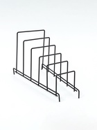 УЦЕНКА Подставка для крышек на 5 предметов, 28.5×12.5×16 см, цвет чёрный - Фото 1