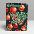 Пакет ламинированный «Новогодняя ночь», MS 18 х 23 х 10 см - Фото 2