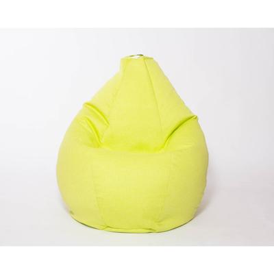 Кресло-мешок «Груша» малое, диаметр 70 см, высота 90 см, цвет салатовый