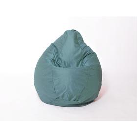 Кресло-мешок «Груша» большое, диаметр 90 см, высота 135 см, цвет малахит