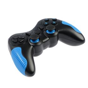 

Геймпад Ritmix GP-033BTH, Bluetooth, для PC/iOS/Android, 350 мАч, черно-синий
