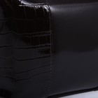 Сумка кросс-боди Souffle на молнии, наружный карман, цвет коричневый - Фото 4