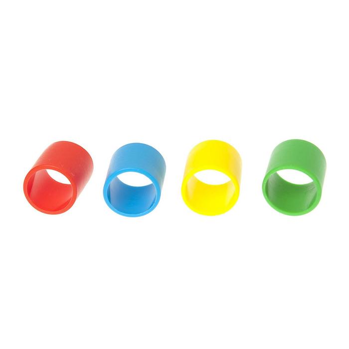 Набор кодировочных колец для рукояток, 4 шт, 4 цвета - фото 1905688671