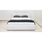 Кровать Синди, 1600х2000, ортопедическое осн+ПМ, Белый - Фото 3