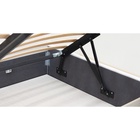 Кровать Синди, 1600х2000, ортопедическое осн+ПМ, Белый - Фото 4