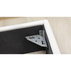 Кровать Синди, 1600х2000, ортопедическое осн+ПМ, Белый - Фото 9