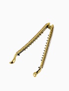 Банан для волос "Жемчужный рай" 10,5 см, золото (6 шт) - фото 809332435