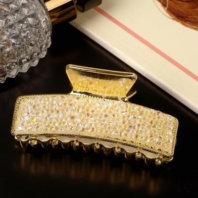 Краб для волос «Рассвет», 8 см, МИКС