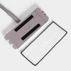 Швабра к набору для мытья пола с вертикальным отжимом, комплектующие, 32×12×130 см, цвет серый - Фото 5