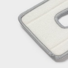 Насадка для плоской швабры с вертикальным отжимом, 38×12 см, микрофибра, серая 5152633