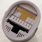 Швабра с отжимом и ведро Доляна: ведро с отсеками для полоскания и отжима 9.3 л, швабра плоская, запасная насадка из микрофибры - Фото 3