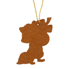 Ёлочная игрушка - подвеска деревянная «Новый год! Енотик» - Фото 5