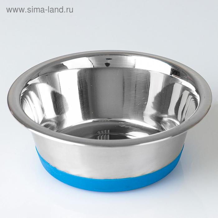 УЦЕНКА!Миска стандартная с нескользящим силиконовым основанием, 400 мл - Фото 1