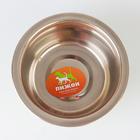 УЦЕНКА!Миска стандартная цветная с принтом, 240 мл, зелёная - Фото 3