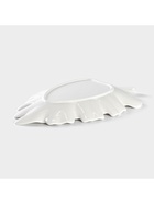 Блюдо сервировочное «Лист», 30×20 см, керамика, белое - Фото 4