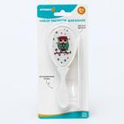 Набор детских расчесок, 2 шт., «Совушка», цвет белый - Фото 4