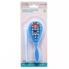 Набор детских расчесок, 2 шт., цвет голубой, рисунок МИКС - Фото 8