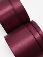 Атласная лента, набор 5 шт., 6/10/20/40/50 мм, 23±1 м, бордовая №165 - Фото 3