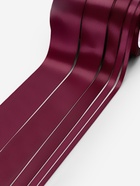 Атласная лента, набор 5 шт., 6/10/20/40/50 мм, 23±1 м, бордовая №165 - Фото 4