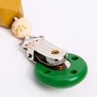 Держатель - игрушка для соски - пустышки «ТРЕНД. Леопард», деревянный - Фото 4