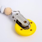 Держатель - игрушка для соски - пустышки «ТРЕНД. Пингвин» из дерева - Фото 5