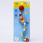 Держатель - игрушка для соски - пустышки «ТРЕНД. Пёсики» из дерева - Фото 5