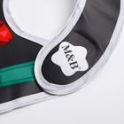 Нагрудник Little gentelman, непромокаемый, на липучке, ПВХ, новогодняя подарочная упаковка 5044949