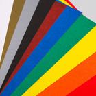 Картон цветной, А4, 10 листов, 10 цветов, немелованный, односторонний, в папке, 220 г/м², Человек-паук - Фото 2