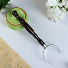 Горшочки для запекания Вятская керамика, набор 6 шт., ухват, 500 мл, салатовые - Фото 5