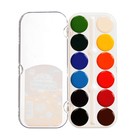 Акварель медовая Calligrata, 12 цветов, без кисти, пластик, МИКС - Фото 2