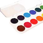 Акварель медовая Calligrata, 12 цветов, без кисти, пластик, МИКС - Фото 3