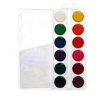 Акварель медовая Calligrata, 12 цветов, без кисти, пластик, МИКС - Фото 8