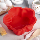 Форма силиконовая для выпечки «Рифленый цветок» - Фото 2