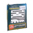 УЦЕНКА Накладки на педали, антискользящие, хром, набор 2 шт. - Фото 5