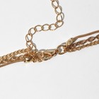 Кулон «Цепь» монетка и тоггл, цвет золото, 65 см 5293546