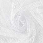 Тюль на кухню на шторной ленте 165х245 см, цвет белый, 100% полиэстер - фото 24091104