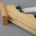 Светодиодная фигура «Рождественская горка» 39.5 × 33 × 5 см, дерево, 220 В, эффект пламени, УЦЕНКА - Фото 6