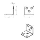 Уголок мебельный ТУНДРА krep, 30х30х1.8 мм, без покрытия, в упаковке 1 шт. 5294215 - фото 16152045 Уголок мебельный ТУНДРА krep, 30х30х1.8 мм, без покрытия, в упаковке 1 шт. 5294215 - фото 16152045