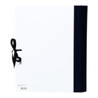 Папка архивная для переплета Calligrata «Форма 21», с гребешками, 4 отверстия, с 2 завязками, 70 мм - Фото 4